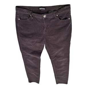 Vintage Y2K Buffalo Bitton Supreme Midrise Stretch Corduroy Pants 8 29 Brown